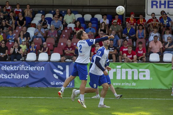 Fistball: TSV Pfungstadt against TV Käfertal (IFA 2024 Fistball World Tour Finals Mannheim,