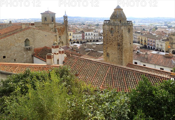 Historic medieval town of Trujillo, Caceres province, Extremadura, Spain, Europe