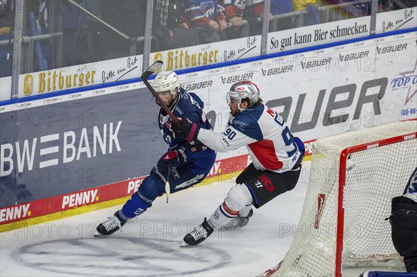 10.03.2024, DEL, German Ice Hockey League season 2023/24, 1st playoff round (pre-playoffs) : Adler
