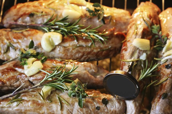 Fillet of Iberico pork in the oven