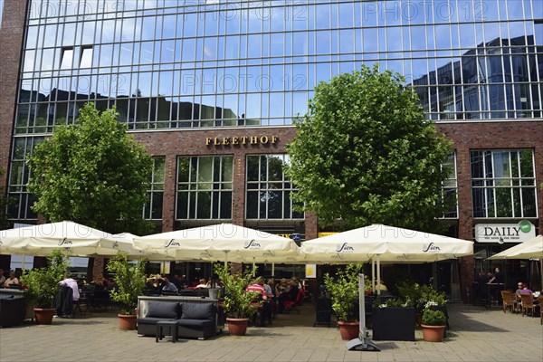 Europe, Germany, Hamburg, City, Neustadt, Fleethof, outdoor catering, Hamburg, Hamburg, Federal