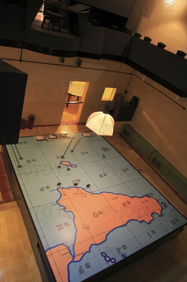 Lascaris War Rooms underground museum, Valletta, Malta, Europe