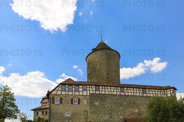 Reichenberg Castle, Staufer castle complex, hilltop castle, historical building, built between 1230