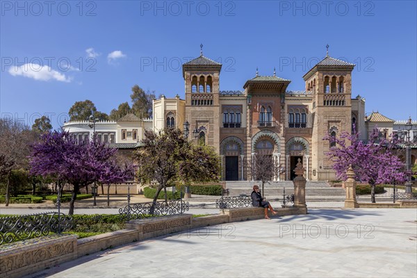 Museum of Popular Art and Customs of Seville in the Mudéjar Pavilion, Plaza de América, María Luisa