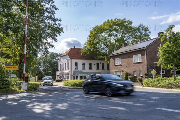 Green border, Siebengewald-Gaesdonck border crossing, south of Goch, without controls, between the