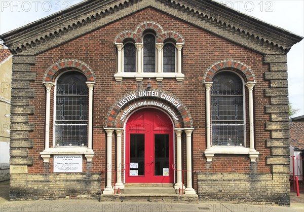 Methodist and United Reformed church building, Leiston, Suffolk, England, UK