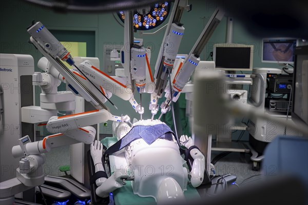 Operating theatre robot HUGO, Dresden, Saxony, Germany, Europe