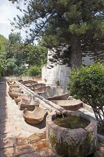 Traditional laundry in the Convento Santa Catalina nunnery, Arequipa, Arequipa province, Peru,