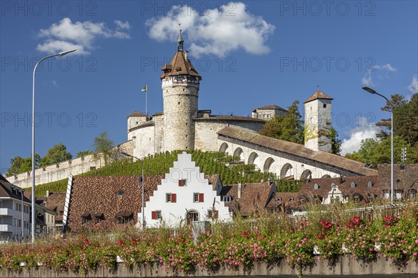 Munot Fortress, Schaffhausen, Switzerland, Schaffhausen, Canton of Schaffhausen, Switzerland,