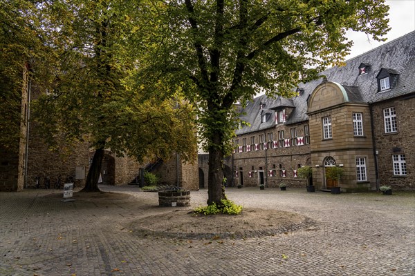Broich Castle on the west bank of the Ruhr near the city centre, the fortification is in parts the