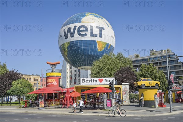 World Hi-Flyer, Zimmerstrasse, Mitte, Berlin, Germany, Europe