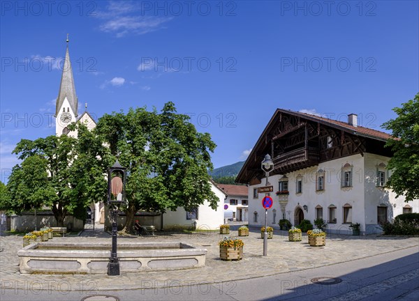 Maria Heimsuchung parish church, Kolsass, Inntal, Tyrol, Austria, Europe