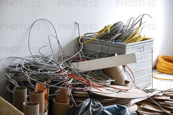 Data cable for recycling, Berlin, 03.07.2024., Berlin, Berlin, Germany, Europe