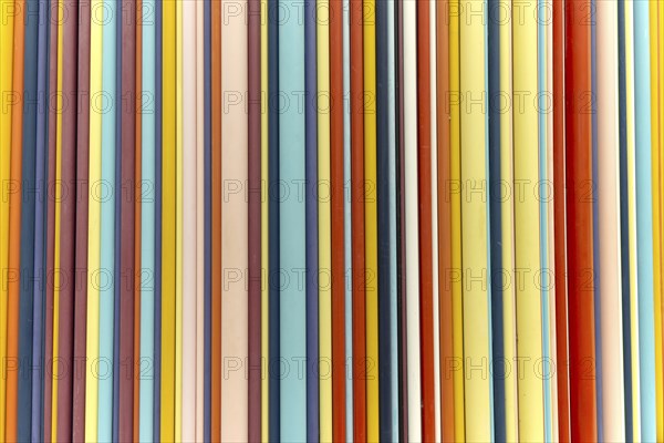 Le Moretti tubes, ventilation tower, designed by the artist Raymond Moretti, La Défence, largest