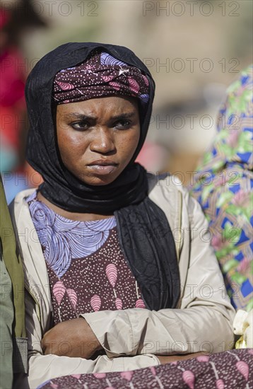 Portrait of a woman in the community of Maraban Dare, in Plateau state, 07/02/2024