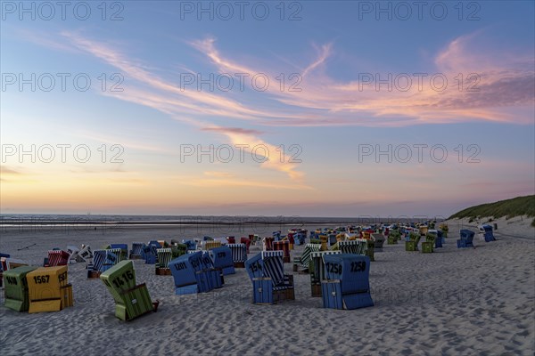 North Sea island of Langeoog, early summer, shortly after the first easing of the lockdown in the