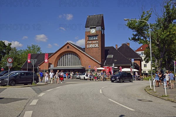 Europe, Germany, Lübeck-Travemünde, Schleswig-Holstein, Strandbahnhof, Hamburg, Hamburg, Federal
