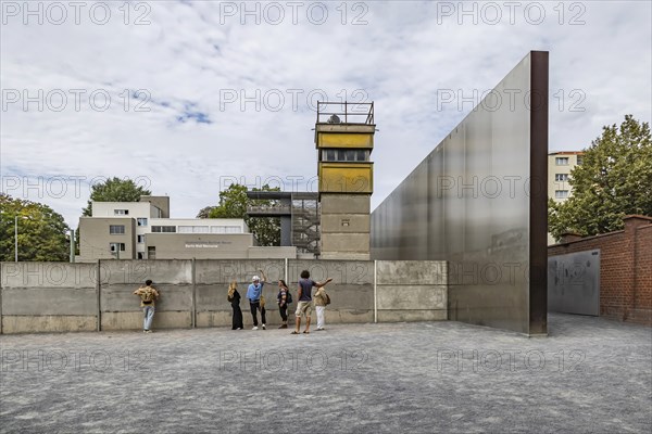 Berlin Wall Memorial, sight and reminder of the division by the Berlin Wall and of the fatalities