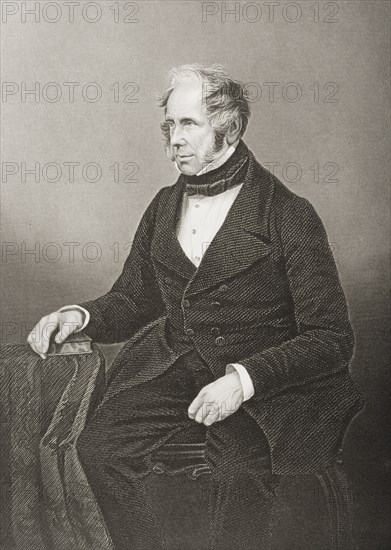 Henry John Temple, 3rd Viscount Palmerston, 1784-1865, Prime Minister of England, 6 February
