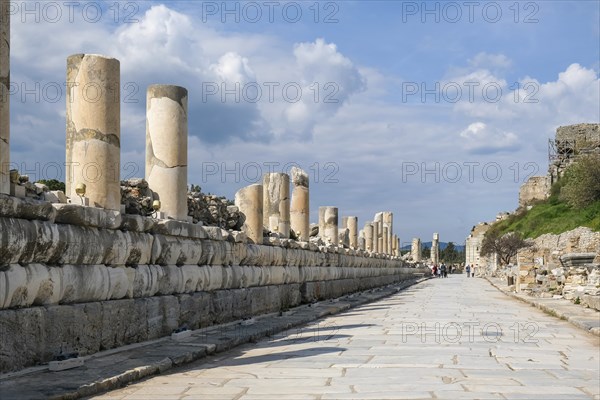 Ruins of Ephesus, ancient archaeological site, Izmir province, Turkey, Asia