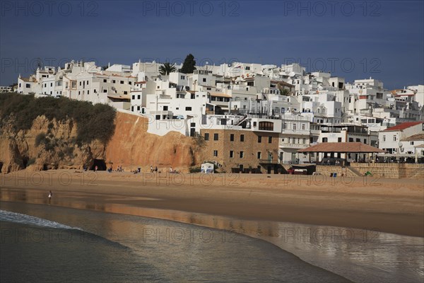 Albufeira beach in the Algarve, Portugal, Europe