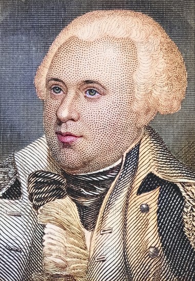 James Wilkinson, 1757-1825, High Officer and Statesman of the US Army, Illustration from Gallery of
