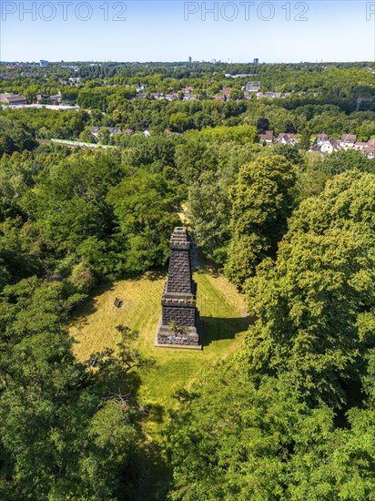 The Mechtenberg in Essen, one of the few natural elevations from the ice age in the Ruhr area, was