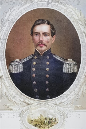 Pierre Gustave Toutant Beauregard (born 28 May 1818 in St. Bernard Parish, Louisiana, died 20