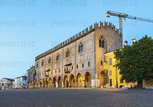 Palazzo del Capitano, Palazzo Ducale di Mantova, Piazza Sordello, Mantua, Italy, Europe