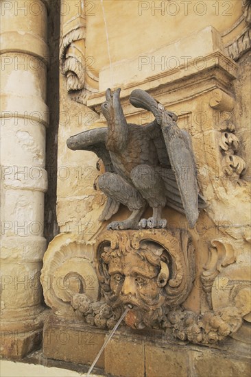 Water fountain Emmanuel de Rohan de Polduc, Grand Master between 1775-1797, Saint George's Square,