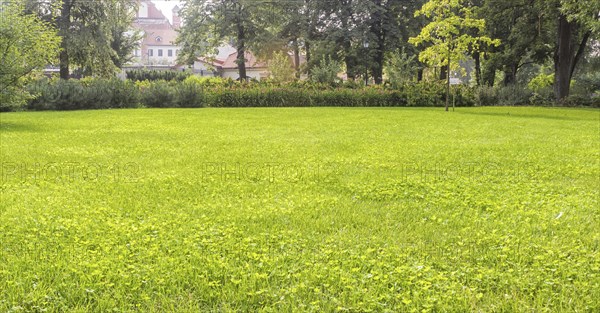 Bernardine Gardens park in the center of Vilnius, Lithuania, Europe