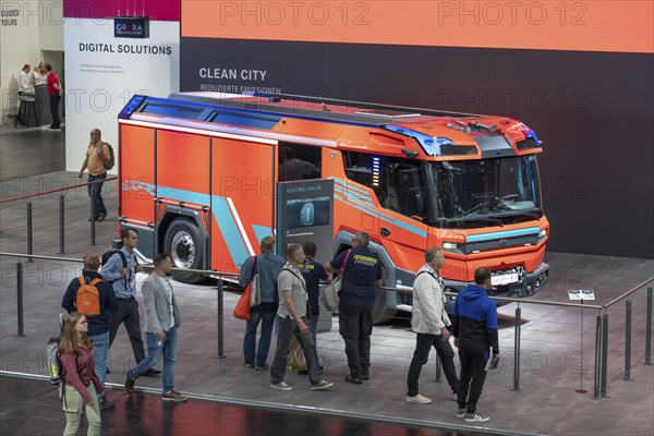 Interschutz 2022 trade fair in Hanover, the world's largest trade fair for fire, rescue and