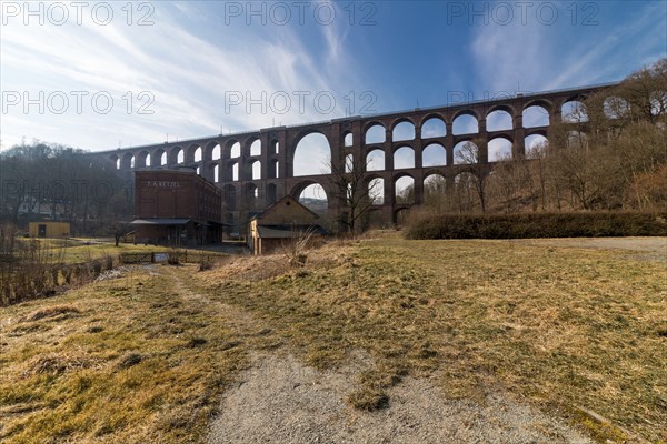 Göltzschtalbrücke, railway bridge, viaduct, Netzschkau, Vogtlandkreis, Thuringia, Germany, Europe