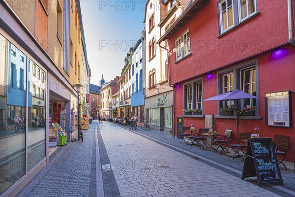Roßmarkt in Aschaffenburg in Bavaria, Germany, Europe