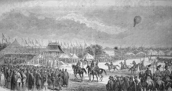 Egyptian feast given by Viceroy Said Pasha in honour of the Duke of Brabant, Historical, digitally