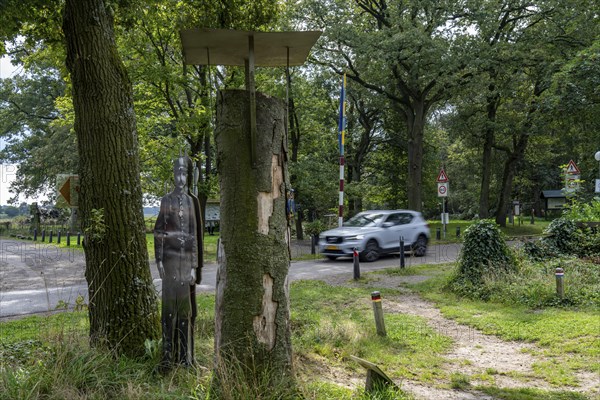 The so-called Green Border, at the former border crossing Grenzweg near Straelen-Kastanienburg and