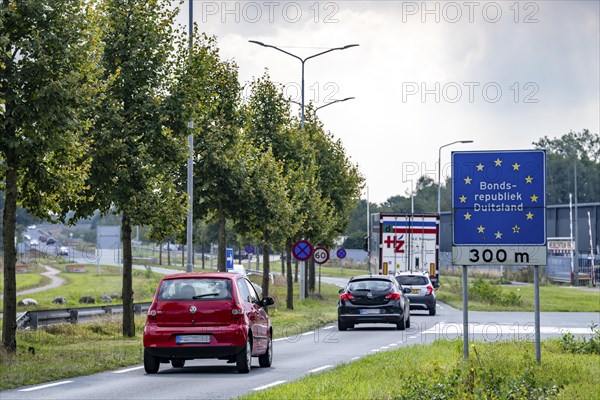 The so-called Green Border, at the former border crossing Schwanenhaus, between Germany and the