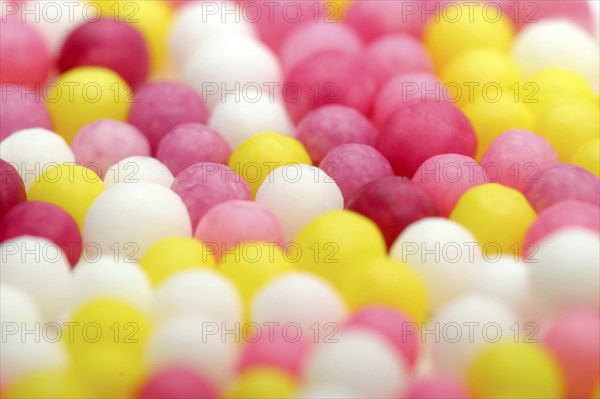Colourful sweets, balls, sugar, sweets, studio
