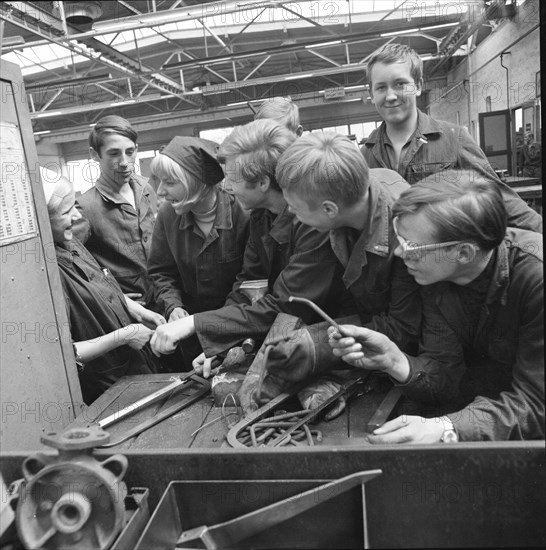 DEU, Germany, Dortmund: Personalities from politics, business and culture from the years 1965-71.
