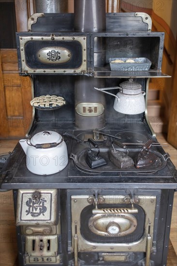 Muskegon, Michigan, The Charles Hackley house at the Hackley and Hume Historic Site, operated by