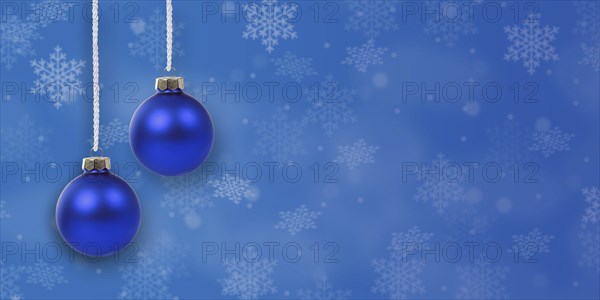 Christmas with Christmas baubles Christmas decoration decoration Christmas card card panorama and