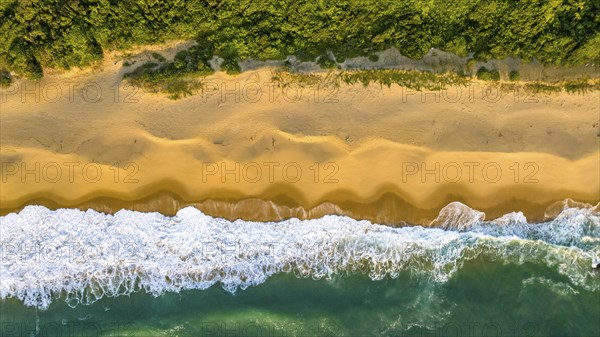 Balneario Camboriu in Santa Catarina. Taquaras Beach and Laranjeiras Beach in Balneario Camboriu.