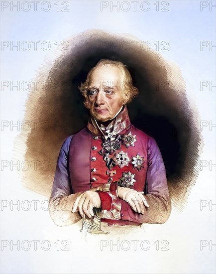 Heinrich Joseph Johann Graf von Bellegarde (born 29 August 1756 in Dresden, died 22 July 1845 in