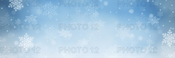 Christmas background blue Christmas background Christmas card with snow winter banner snowflakes