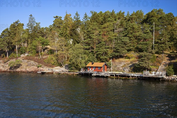 Archipelago island, Stockholm archipelago, Stockholm, Sweden, Scandinavia, Europe