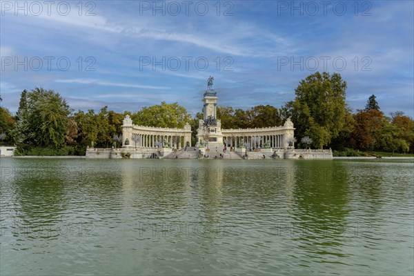 The Monument to Alfonso XII (Spanish: Monumento a Alfonso XII) is located in Buen Retiro Park (El