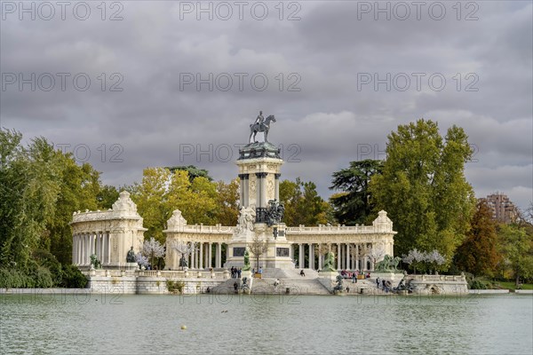 The Monument to Alfonso XII (Spanish: Monumento a Alfonso XII) is located in Buen Retiro Park (El