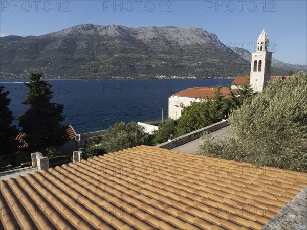 Church and monastery of Sveti Nikola, Korcula, Dalmatia, Croatia, Europe