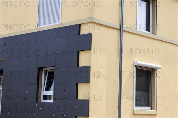 Thermal insulation on an old building