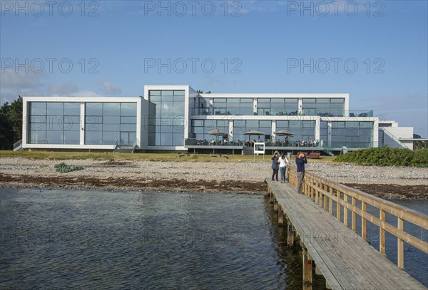 Modern architecture, Hotel Sinatur in Nyborg, Funen, Fyn, Fyn Island, Denmark, Scandinavia, Europe